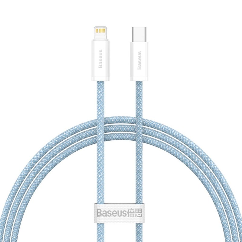 Baseus USB-C kábel a Lightning Dynamic sorozat, 20 W, 1 m (kék) Baseus USB-C kábel a Lightning Dynamic sorozat, 20 W, 1 m (kék)