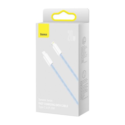 Baseus USB-C kábel a Lightning Dynamic sorozat, 20 W, 1 m (kék) Baseus USB-C kábel a Lightning Dynamic sorozat, 20 W, 1 m (kék)