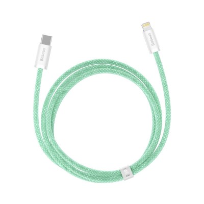 Baseus Dynamic sorozat USB-C / Lightning kábel, 20 W, 1 m, zöld Baseus Dynamic sorozat USB-C / Lightning kábel, 20 W, 1 m, zöld