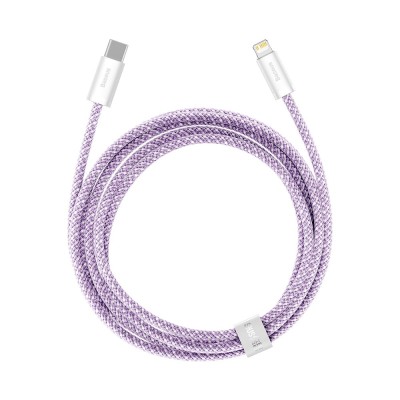 Baseus USB-C kábel a Lightning Dynamic sorozathoz, 20 W, 2 m (lila) Baseus USB-C kábel a Lightning Dynamic sorozathoz, 20 W, 2 m (lila)