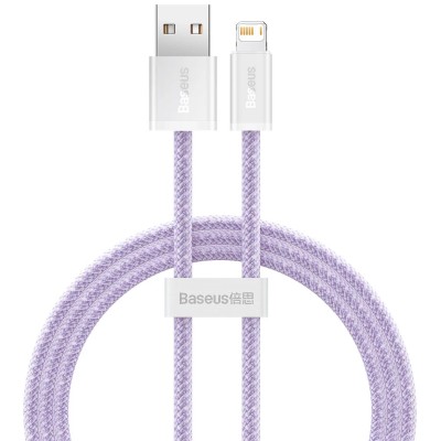 Baseus Dynamic, USB - Lightning kábel 2,4A, 1m (lila) Baseus Dynamic, USB - Lightning kábel 2,4A, 1m (lila)