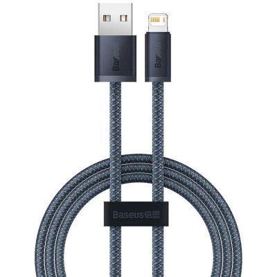 Baseus Dynamic Series USB - Lightning kábel, 2.4A, 2m, szürke Baseus Dynamic Series USB - Lightning kábel, 2.4A, 2m, szürke