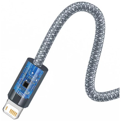 Baseus Dynamic Series USB - Lightning kábel, 2.4A, 2m, szürke Baseus Dynamic Series USB - Lightning kábel, 2.4A, 2m, szürke