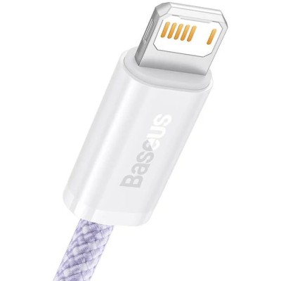 Baseus Dynamic 2 series USB - Lightning töltőkábel, adatkábel, 2.4A, 1m (lila) Baseus Dynamic 2 series USB - Lightning töltőkábel, adatkábel, 2.4A, 1m (lila)