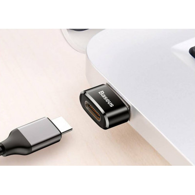 Baseus adapter USB Micro - USB-C , fekete Baseus adapter USB Micro - USB-C , fekete