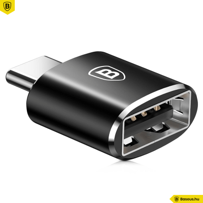 Baseus USB/Type-C átalakító Adapter - Fekete Baseus USB/Type-C átalakító Adapter - Fekete