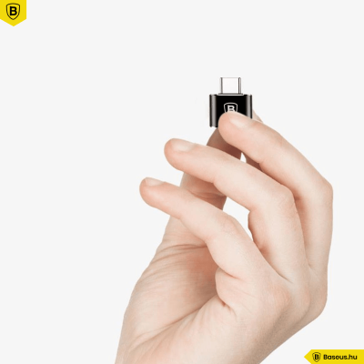 Baseus USB/Type-C átalakító Adapter - Fekete Baseus USB/Type-C átalakító Adapter - Fekete