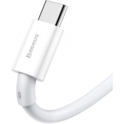 Baseus Superior USB-USB-C kábel, 66 W, 2 m, fehér Baseus Superior USB-USB-C kábel, 66 W, 2 m, fehér