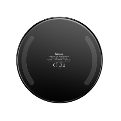 Baseus Simple 10W Lightning vezeték nélküli töltő, átlátszó Baseus Simple 10W Lightning vezeték nélküli töltő, átlátszó