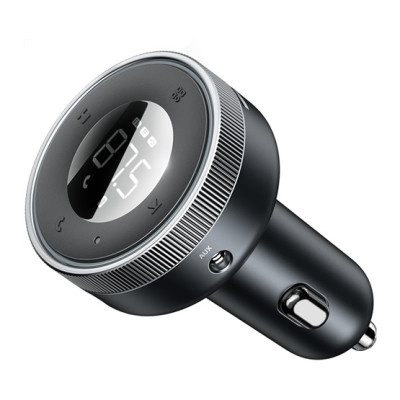 Baseus Enjoy Bluetooth Fm Transzmitter és 2USB autós töltő 3,4A - Fekete