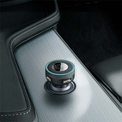 Baseus Enjoy Bluetooth Fm Transzmitter és 2USB autós töltő 3,4A - Fekete Baseus Enjoy Bluetooth Fm Transzmitter és 2USB autós töltő 3,4A - Fekete