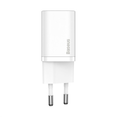 Baseus Super Si USB-C hálózati gyorstöltő 20W - Fehér