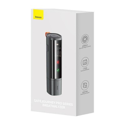 Baseus SafeJourney Pro Elektronikus alkoholszonda (szürke) Baseus SafeJourney Pro Elektronikus alkoholszonda (szürke)
