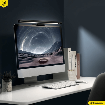 Baseus i-Wok Pro LED lámpa monitorhoz - Fekete Baseus i-Wok Pro LED lámpa monitorhoz - Fekete