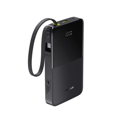 Baseus EnerFill FC51 Bipow 2 Pro powerbank 10000 mAh, 22,5W – fekete Baseus EnerFill FC51 Bipow 2 Pro powerbank 10000 mAh, 22,5W – fekete
