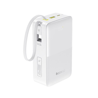 Baseus EnerFill FC51 Bipow 2 Pro powerbank, 30000 mAh, 22,5W – fehér