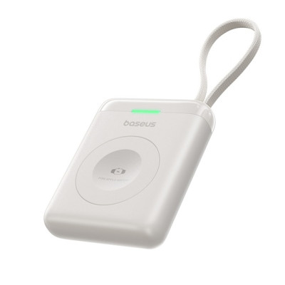 Baseus EnerFill FW11 Apple Watch powerbank 1640 mAh, 5W – fehér Baseus EnerFill FW11 Apple Watch powerbank 1640 mAh, 5W – fehér