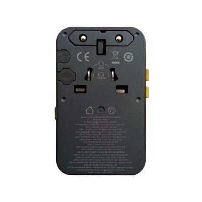 Baseus EnerCore CG11 utazó töltőadapter 70W, behúzható USB-C kábellel – fekete Baseus EnerCore CG11 utazó töltőadapter 70W, behúzható USB-C kábellel – fekete