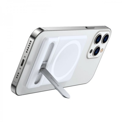 Baseus Összecsukható mágneses bölcső iPhone MagSafe készülékhez (fehér) Baseus Összecsukható mágneses bölcső iPhone MagSafe készülékhez (fehér)