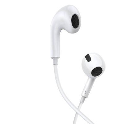 Baseus Encok C17 USB-C mikrofonos vezetékes fülhallgató – fehér