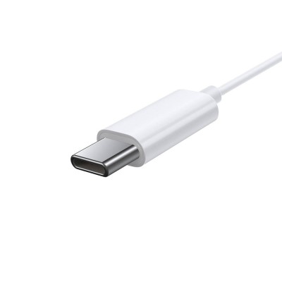 Baseus Encok C17 USB-C mikrofonos vezetékes fülhallgató – fehér