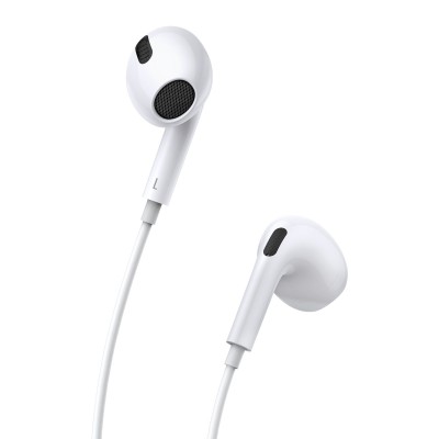 Baseus Encok H17 vezetékes fülhallgató, 3,5 mm-es minijack, fehér Baseus Encok H17 vezetékes fülhallgató, 3,5 mm-es minijack, fehér