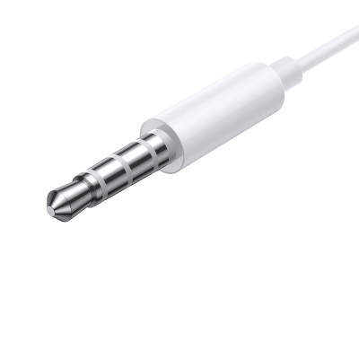 Baseus Encok H17 vezetékes fülhallgató, 3,5 mm-es minijack, fehér Baseus Encok H17 vezetékes fülhallgató, 3,5 mm-es minijack, fehér
