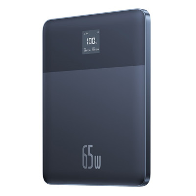Baseus Blade2 powerbank 12000 mAh, 65W, 2×USB-C – kék Baseus Blade2 powerbank 12000 mAh, 65W, 2×USB-C – kék