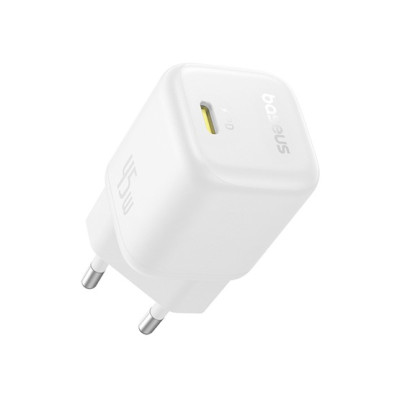 Baseus PicoGo GaN hálózati töltő 45W, USB-C – fehér Baseus PicoGo GaN hálózati töltő 45W, USB-C – fehér