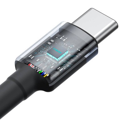 Baseus Cafule USB-C / USB-C adat/töltő kábel 100W , 2m 2db/csomag Baseus Cafule USB-C / USB-C adat/töltő kábel 100W , 2m 2db/csomag