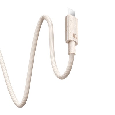 Baseus Habitat Series gyorstöltő kábel USB - USB-C, 100W, 2 m (rózsaszín) Baseus Habitat Series gyorstöltő kábel USB - USB-C, 100W, 2 m (rózsaszín)