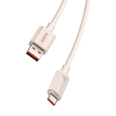 Baseus Habitat Series gyorstöltő kábel USB - USB-C, 100W, 2 m (rózsaszín) Baseus Habitat Series gyorstöltő kábel USB - USB-C, 100W, 2 m (rózsaszín)