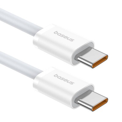 Baseus Superior 2 Series USB-C-USB-C kábel, 100 W, 2 m, fehér Baseus Superior 2 Series USB-C-USB-C kábel, 100 W, 2 m, fehér