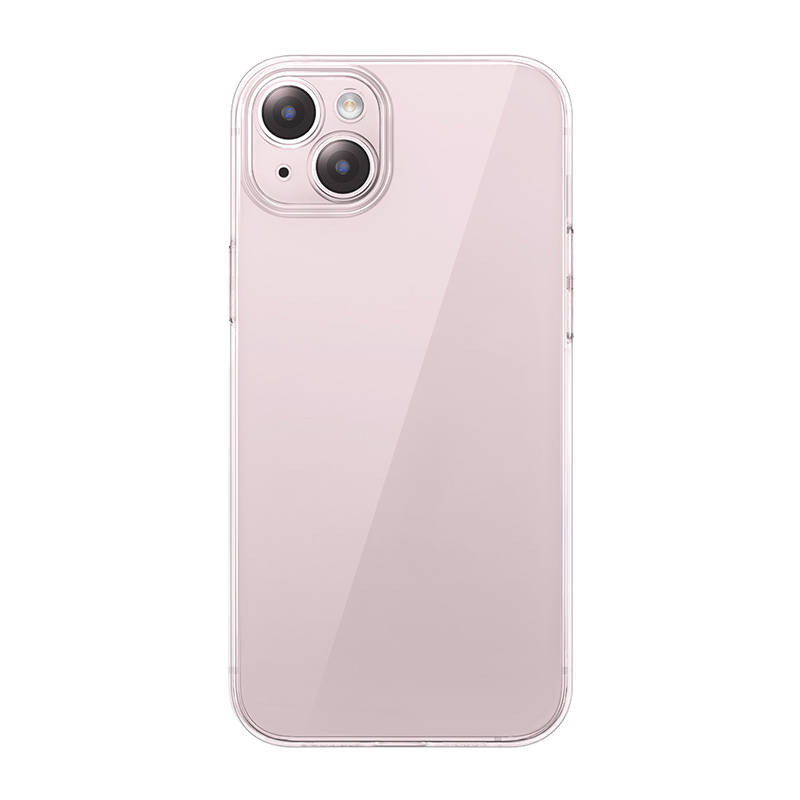 Baseus átlátszó telefontok iPhone 15 Plus + edzett üveg Baseus átlátszó telefontok iPhone 15 Plus + edzett üveg