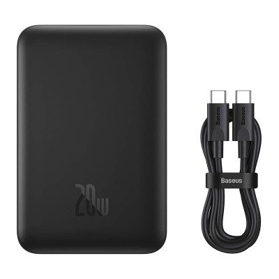 Baseus Magnetic Mini (MagSafe) Powerbank 10000mAh, 20W (fekete) Baseus Magnetic Mini (MagSafe) Powerbank 10000mAh, 20W (fekete)