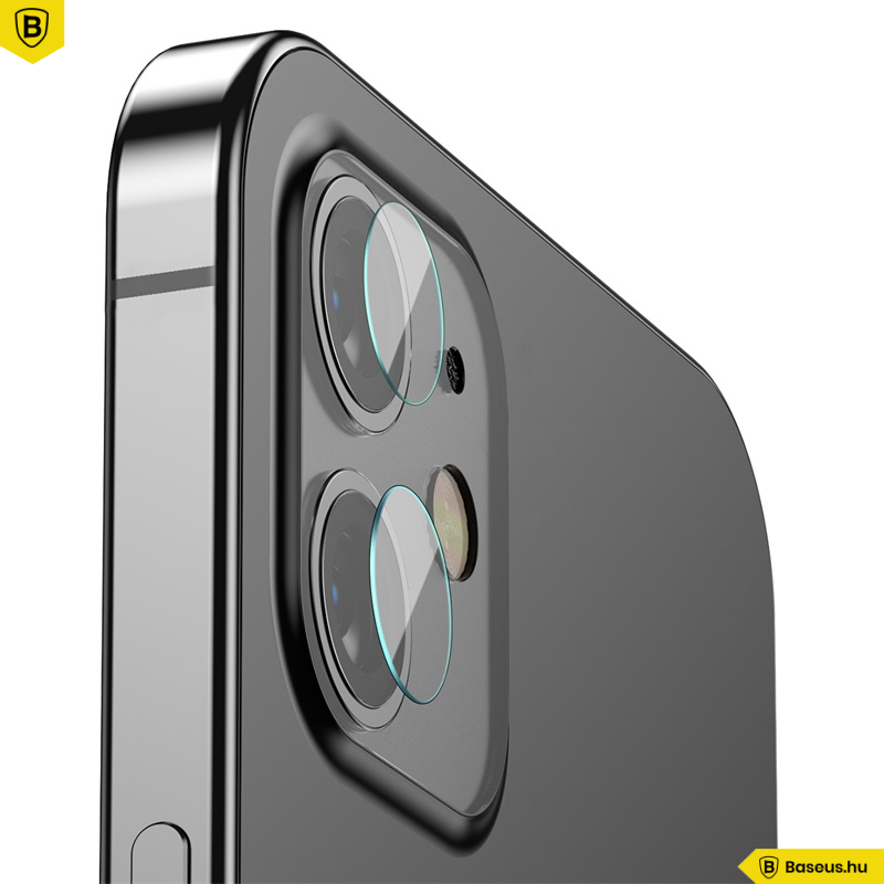Baseus iPhone 12 Mini/12 kamera védőlencse 0,25mm (2db/cs.) Baseus iPhone 12 Mini/12 kamera védőlencse 0,25mm (2db/cs.)