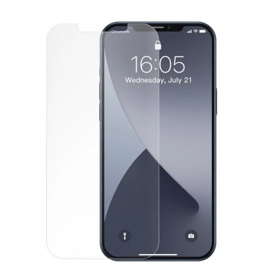 Baseus edzett üveg kijelzővédő üvegfólia 0.3mm iPhone 12 Pro Max - 2db Baseus edzett üveg kijelzővédő üvegfólia 0.3mm iPhone 12 Pro Max - 2db