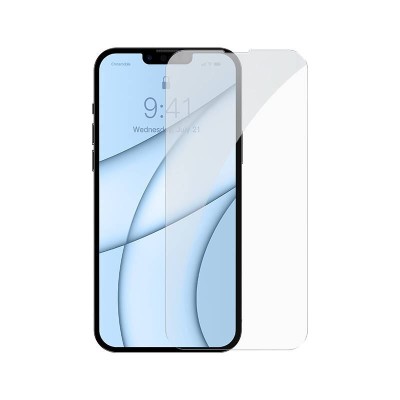 Baseus edzett üveg 0.3mm kijelzővédő üvegfólia iPhone 13 Minihez (2db)