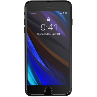 Baseus kijelzővédő üvegfólia edzett üveg 0,3 mm iPhone SE 2 / iPhone SE 3 Baseus kijelzővédő üvegfólia edzett üveg 0,3 mm iPhone SE 2 / iPhone SE 3