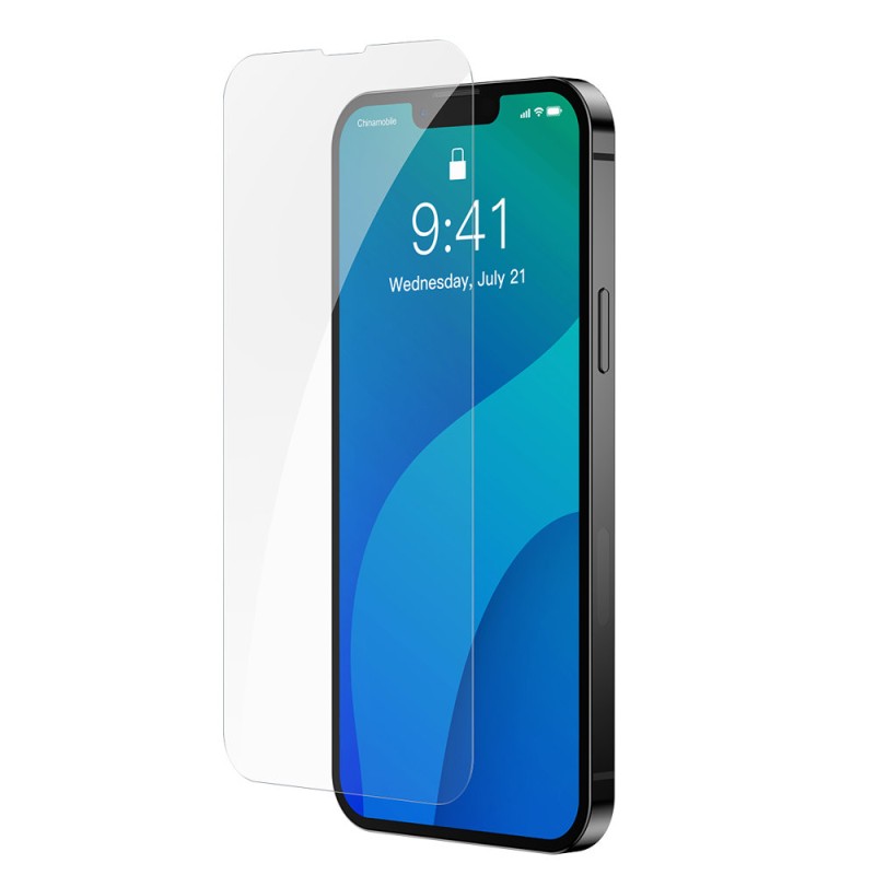 Baseus Tempered Glass 0.3mm kijelzővédő üvegfólia iPhone 13 Pro Max készülékhez (2db) Baseus Tempered Glass 0.3mm kijelzővédő üvegfólia iPhone 13 Pro Max készülékhez (2db)