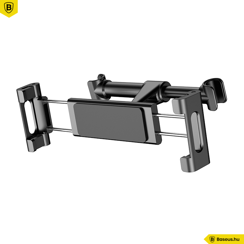 Baseus Bracket Univerzális autós tablet tartó fejtámlára - Fekete Baseus Bracket Univerzális autós tablet tartó fejtámlára - Fekete