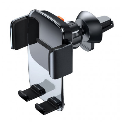 Baseus Easy Control Clamp autós tartó rácshoz, fekete Baseus Easy Control Clamp autós tartó rácshoz, fekete