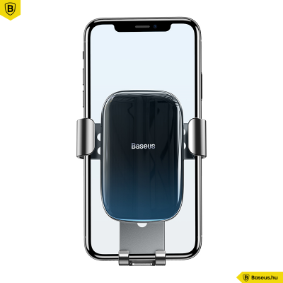 Baseus Glaze autós telefontartó szellőzőrácsra - Fekete Baseus Glaze autós telefontartó szellőzőrácsra - Fekete