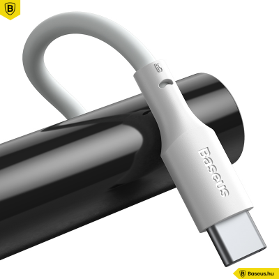 Baseus Simple Wisdom USB-C adat/töltőkábel PD 40W 5A 1,5m (2db) - Fehér Baseus Simple Wisdom USB-C adat/töltőkábel PD 40W 5A 1,5m (2db) - Fehér
