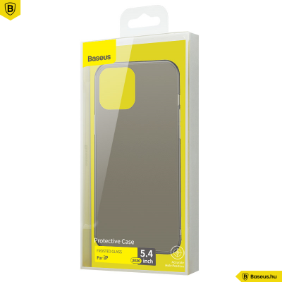 Baseus iPhone 12 Mini rugalmas Wing tok - Fekete Baseus iPhone 12 Mini rugalmas Wing tok - Fekete