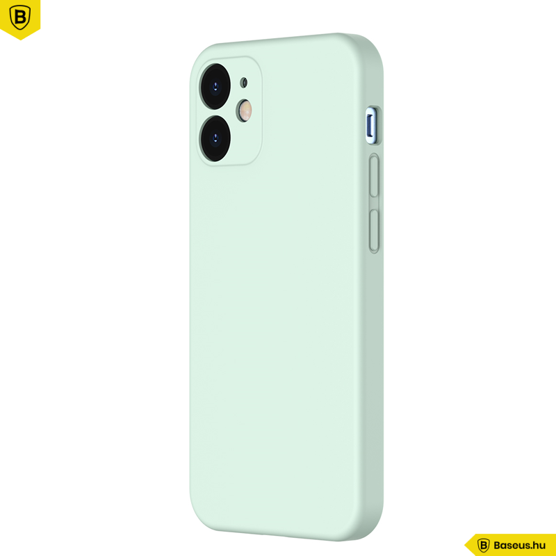 Baseus iPhone 12 Mini rugalmas gél tok - Menta Baseus iPhone 12 Mini rugalmas gél tok - Menta