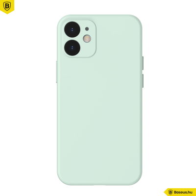 Baseus iPhone 12 Mini rugalmas gél tok - Menta Baseus iPhone 12 Mini rugalmas gél tok - Menta