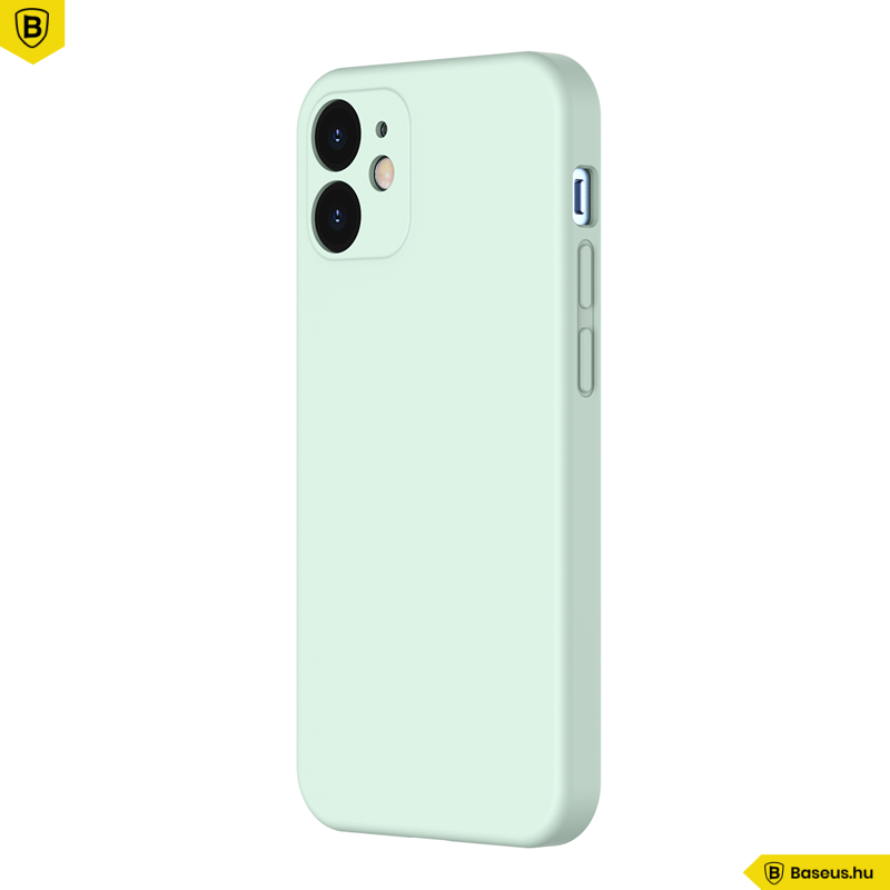 Baseus iPhone 12 rugalmas gél tok - Menta Baseus iPhone 12 rugalmas gél tok - Menta