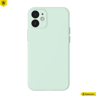 Baseus iPhone 12 rugalmas gél tok - Menta Baseus iPhone 12 rugalmas gél tok - Menta