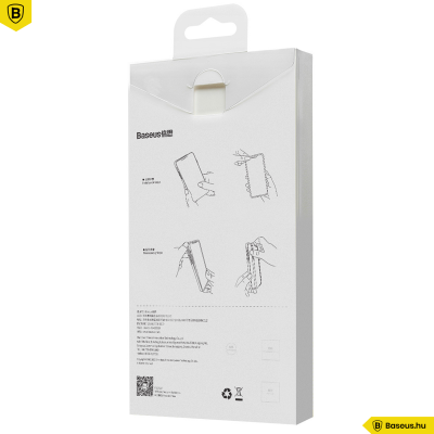 Baseus iPhone 12 Pro rugalmas gél tok - Fekete Baseus iPhone 12 Pro rugalmas gél tok - Fekete